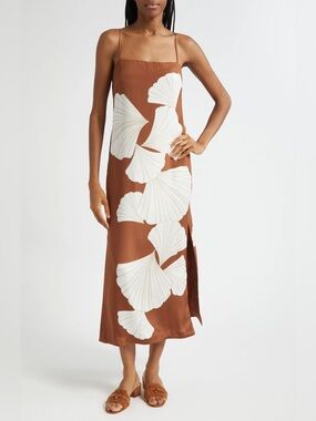 veronica beard isra silk dress NEW Veronica Beard Isra Multi-Print Silk Maxi Dress in multi- size 6